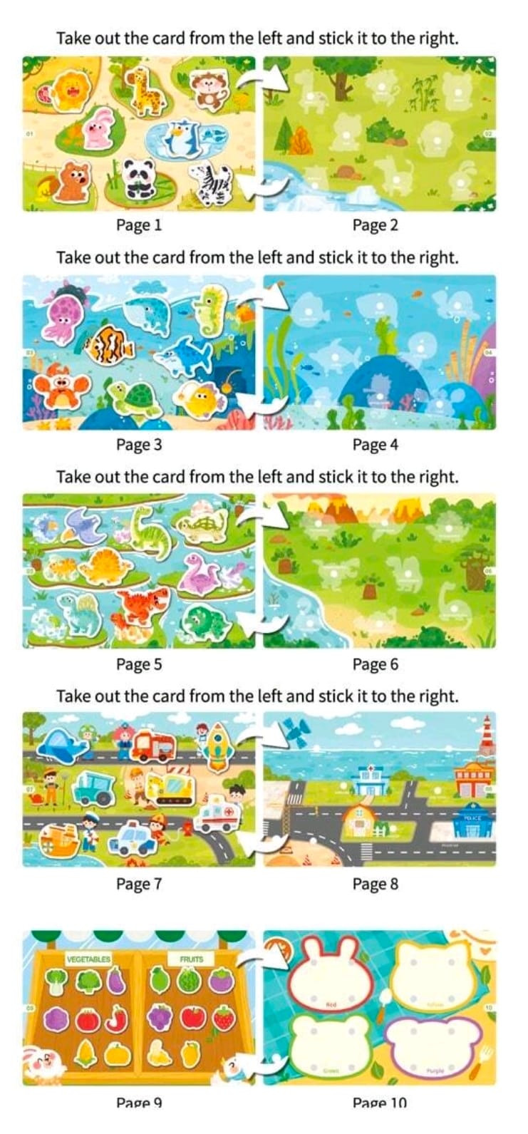 Busy book ALPHABET (10 page activity book)