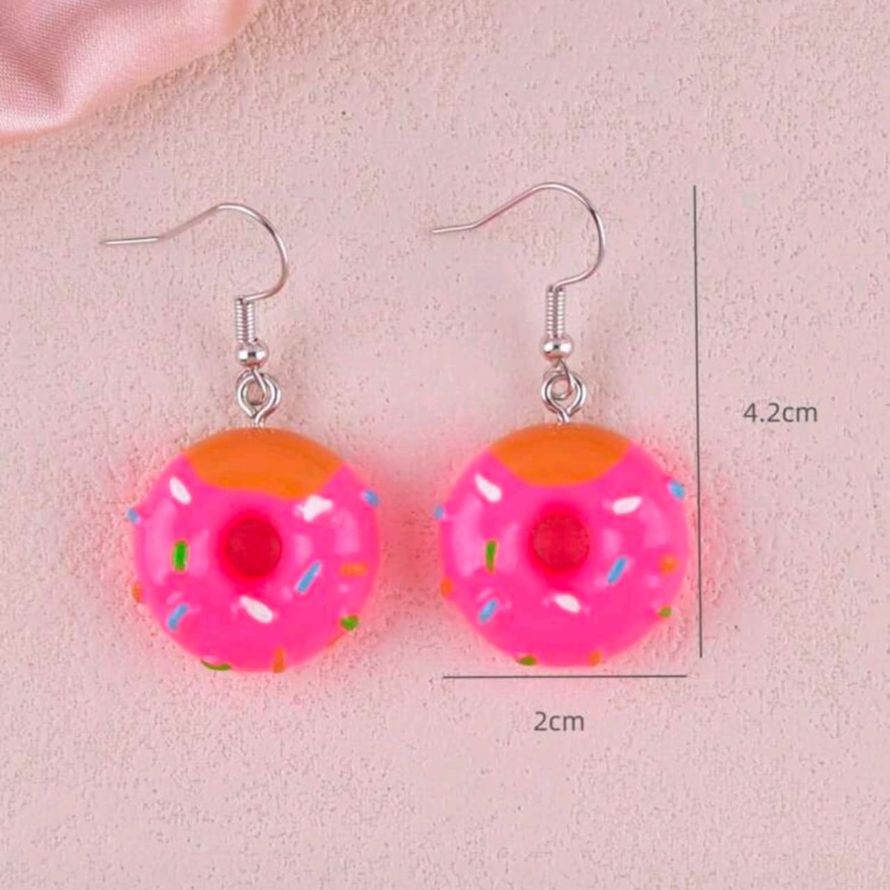 Donut Dangle Earrings