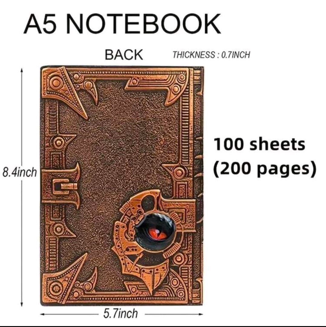 A5 Three-Dimensional Dragon Notebook
