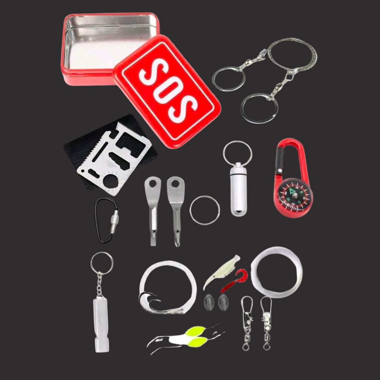 Outdoor Survival kit Mini (Go bag essential)