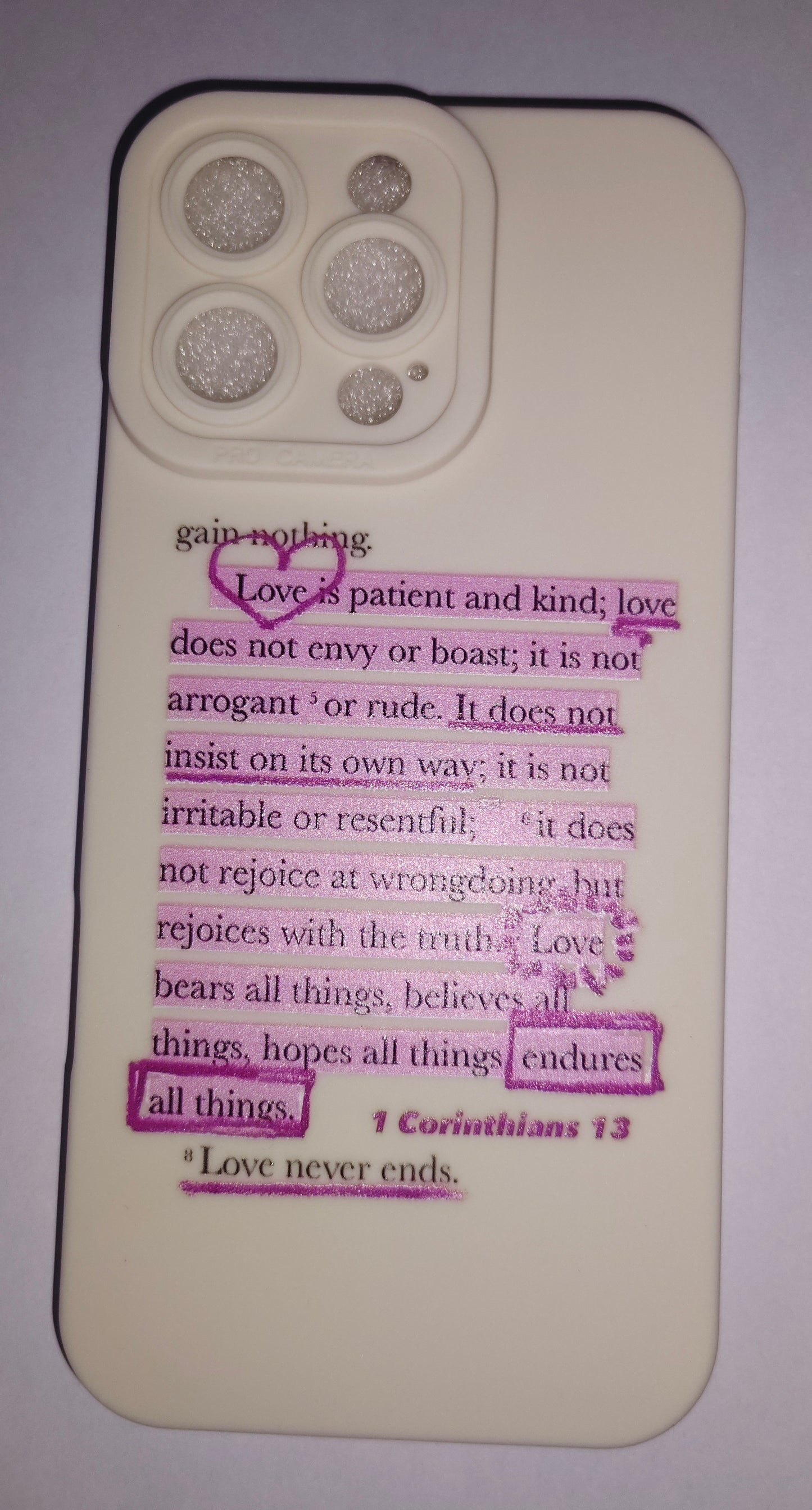 I Corinthians iPhone 16 Pro Max Phone Cover