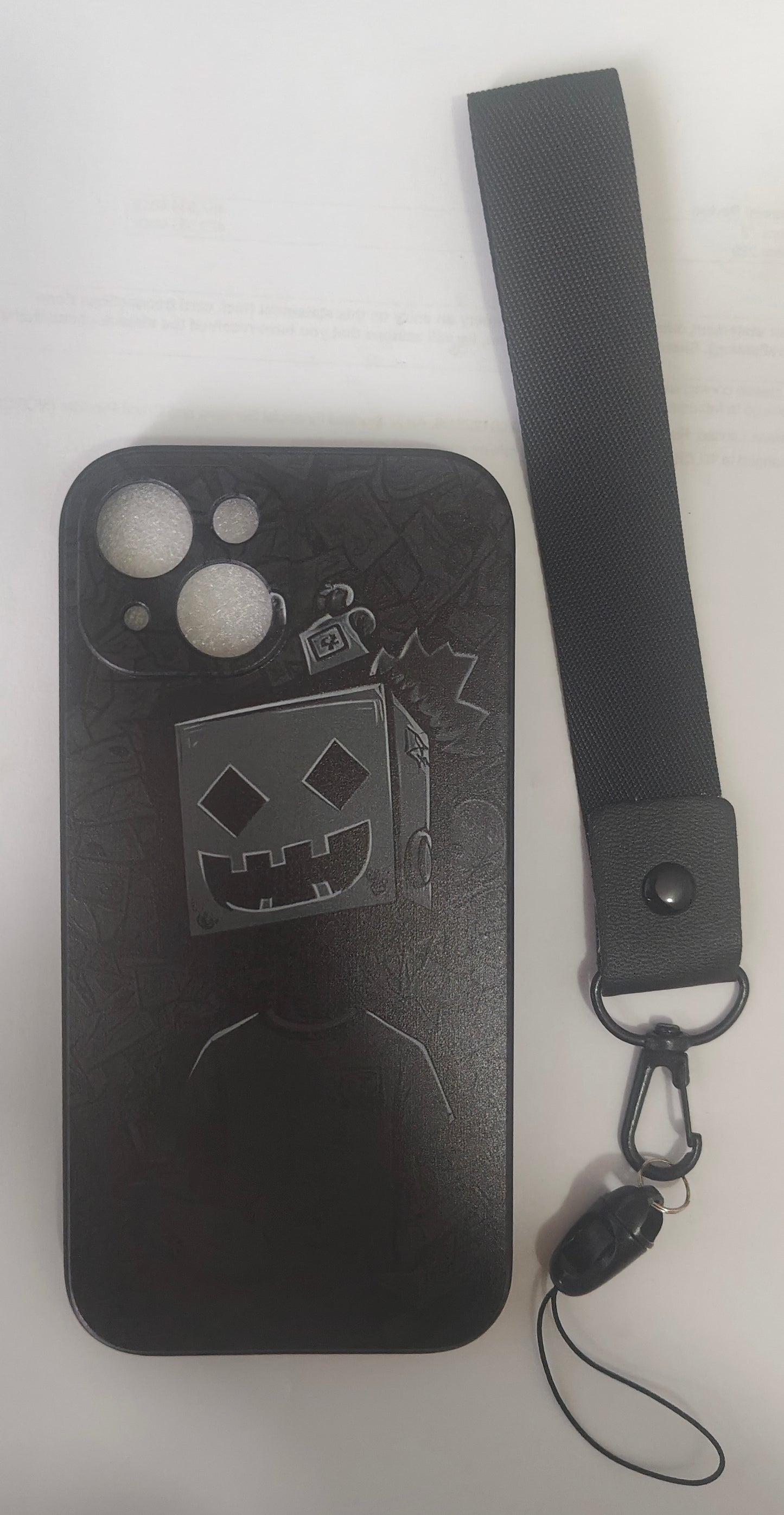 Box head iPhone 15 Phone Cover