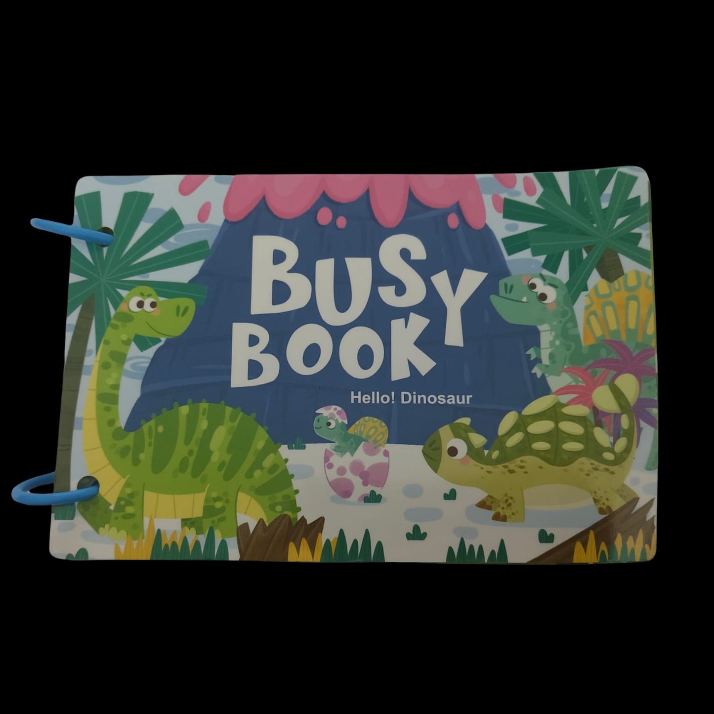 Busy book DINOSAUR (10 page activity book)