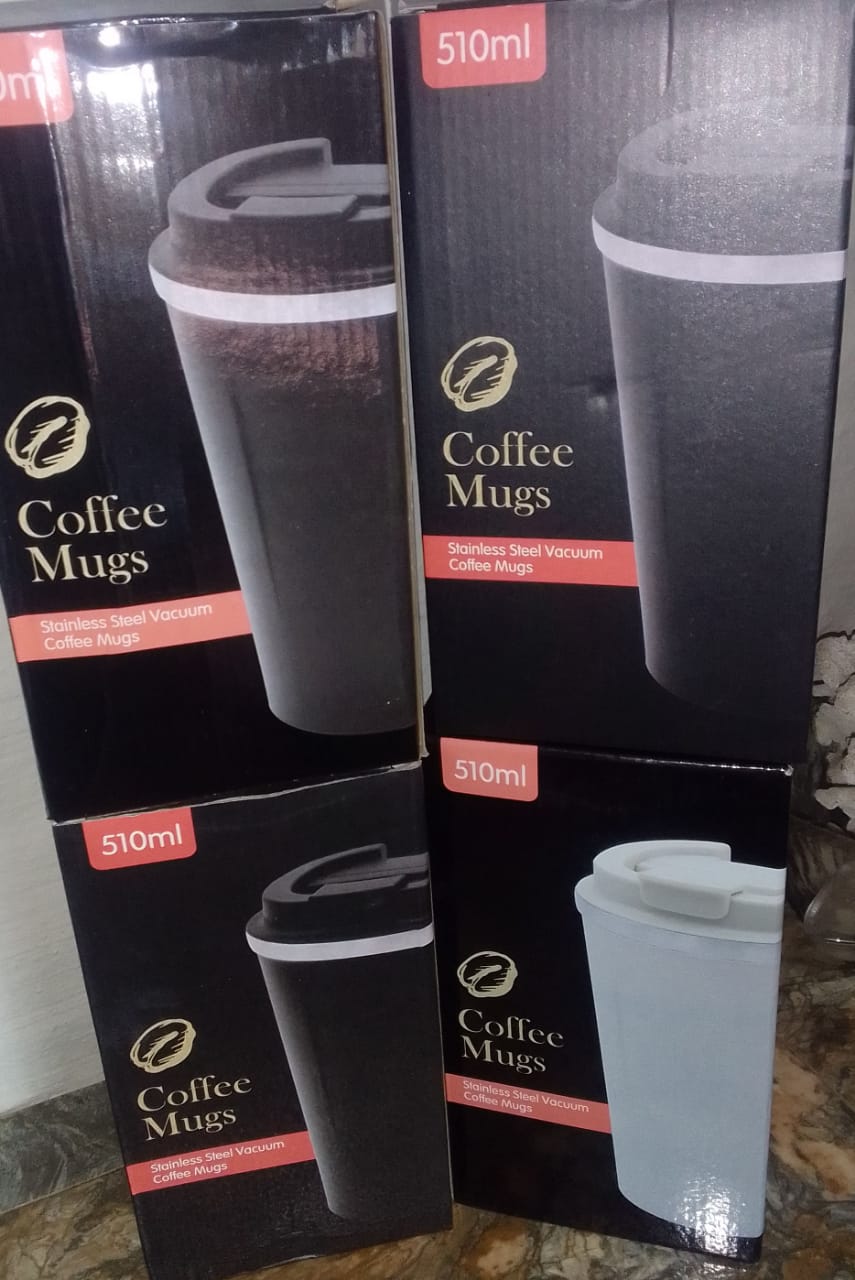 Coffee mugs 510ml - shows temperature