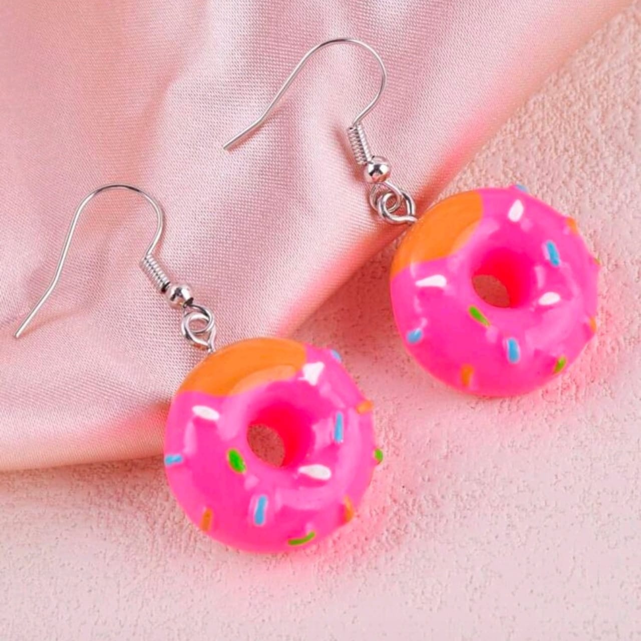 Donut Dangle Earrings