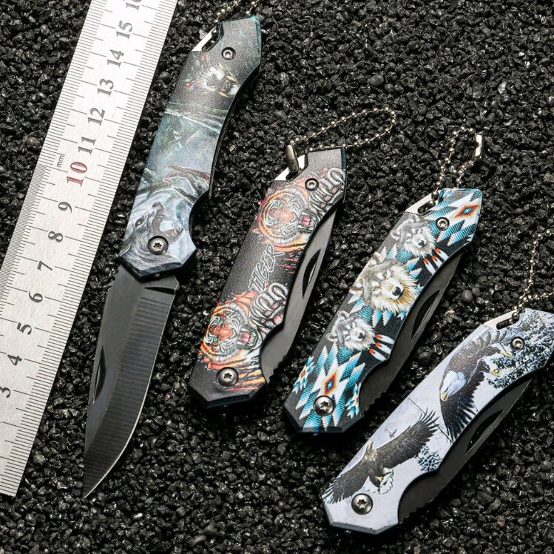 Stainless Steel Folding Knife 4pcs