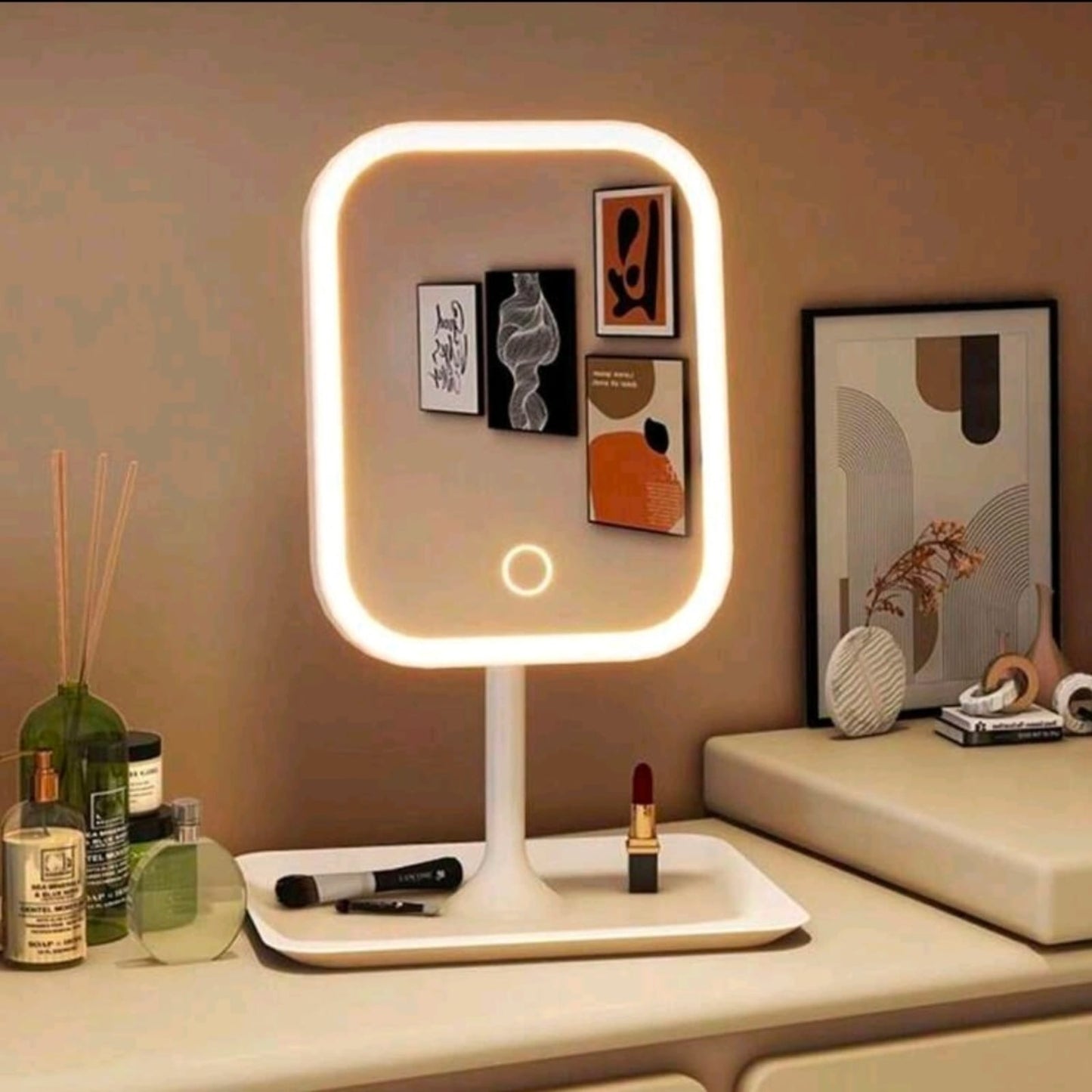 Makeup Mirror with light (usb cable included)