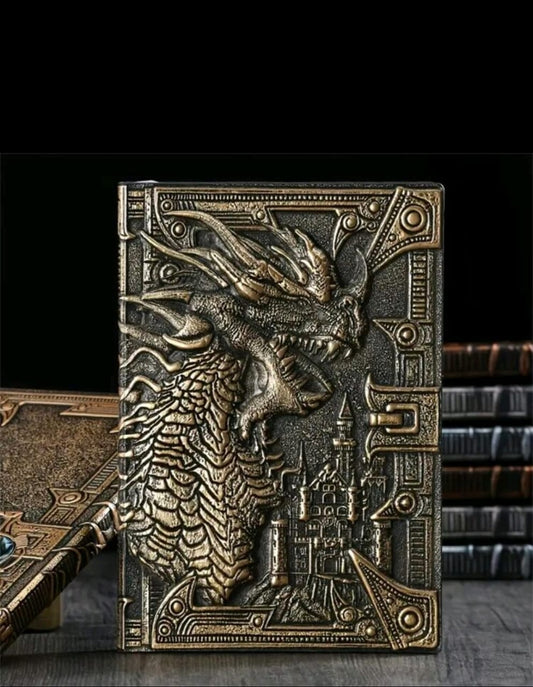 A5 Three-Dimensional Dragon Notebook