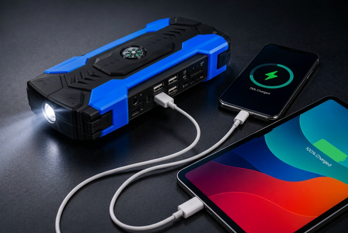 Jump starter charging