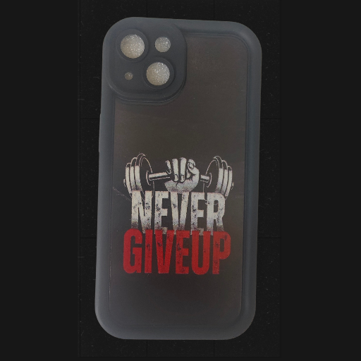 Never give up iPhone 13 Phone Case