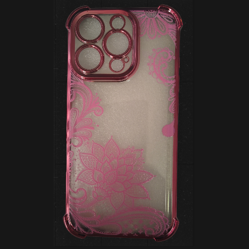Pink flowery iPhone 16 Pro Phone cover