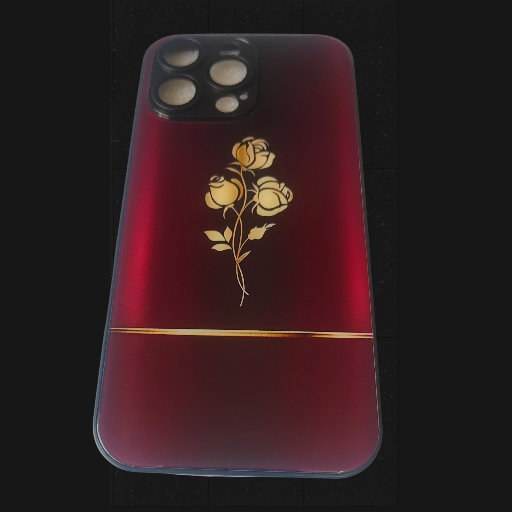 Gold Rose iPhone 16 Pro Max Phone Cover