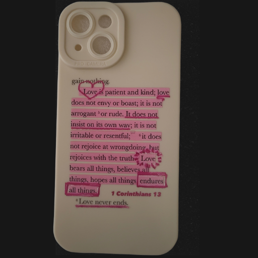 I Corinthians iPhone 15 Phone Cover