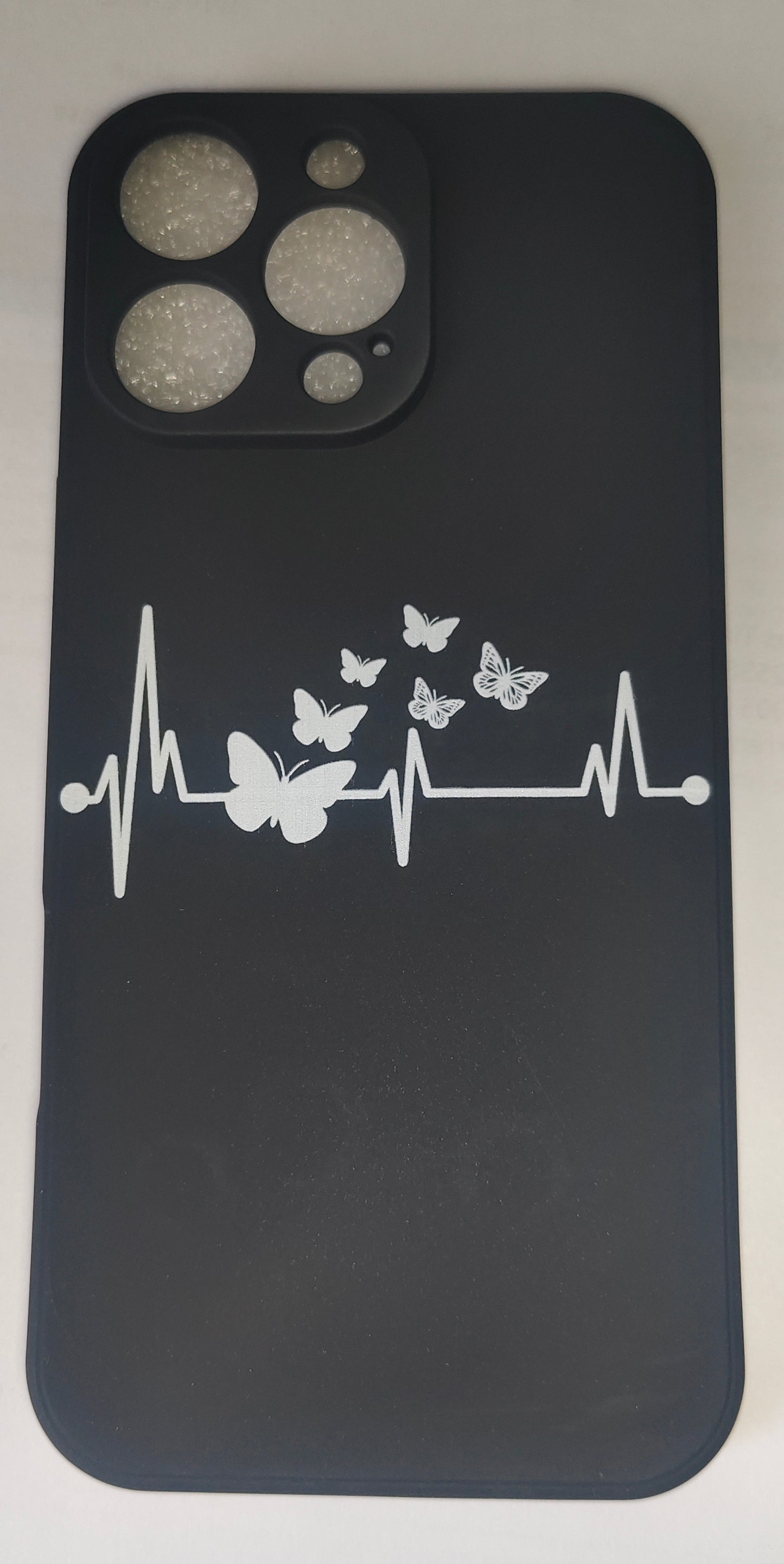 Butterfly heartbeat iPhone 16 Pro Max phone cover