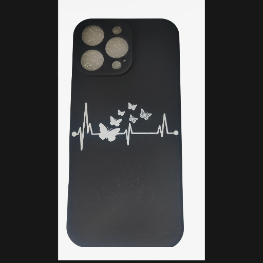 Butterfly heartbeat iPhone 16 Pro Max phone cover